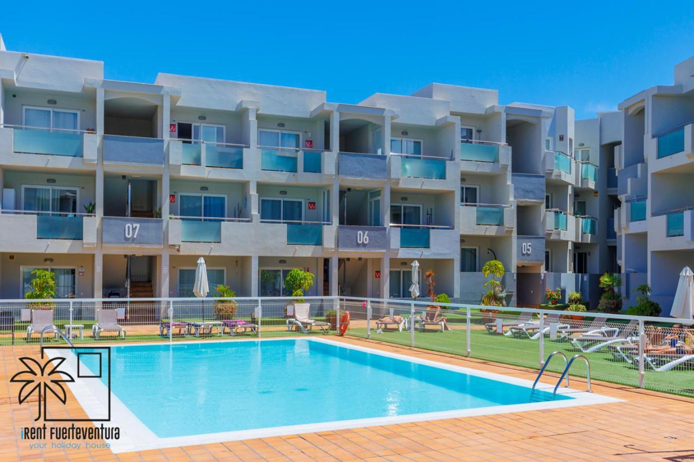 Coral Sun Corralejo Irent Fuerteventuraアパートメント エクステリア 写真